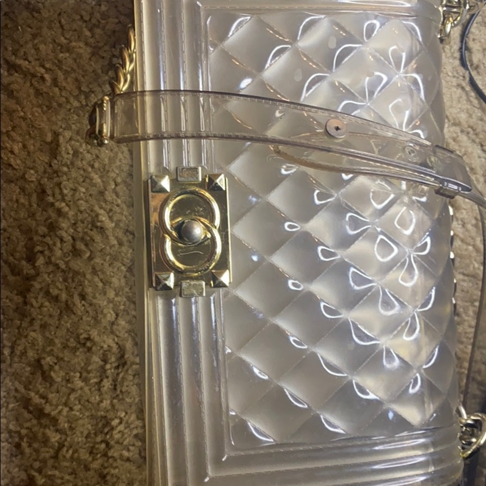 Clear see through bag